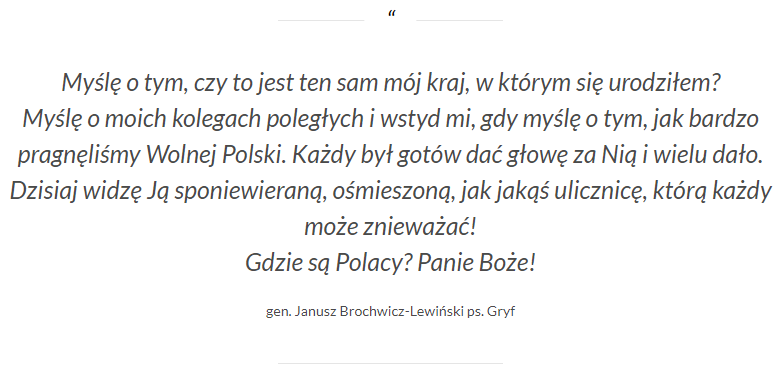 gen. Janusz Brochwicz-Lewiński ps. Gryf