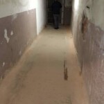 Korytarz którym prowadzono po przesłuchaniu do karcetu Korytarz którym prowadzono po przesłuchaniu do karcetu