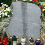 Tablica z nazwiskami osób zaginionych i zamordowanych/foto wikipedia