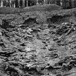 Katyn.Masowy grób oficerów/ekshumacja 1943/foto Wikipedia
